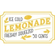 Lemonade Sign