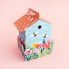 Bee Hive House 3D Box