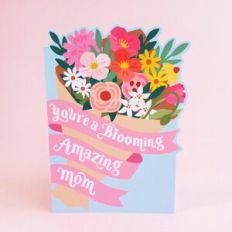 Flower Bouquet Mother's Day Card