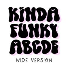 BFC Kinda Funky Wide Psychedelic Retro Y2k Font