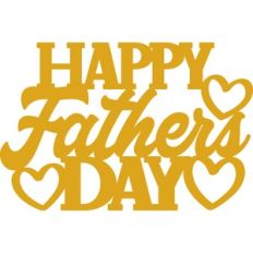 Happy Father's Day Cake Topper