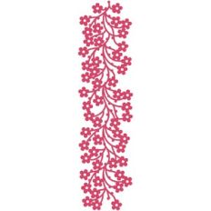 Spring Plum Blossom Border