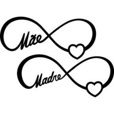 mae and madre infinity symbol