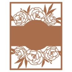 Floral Card Face