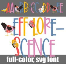 Efflorescence Color Font