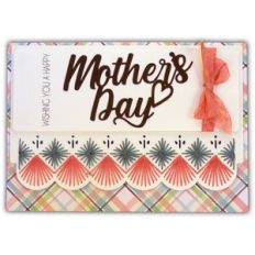 Card Kit Mother’s Day Stitched Border