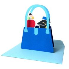 SCHOOL BAG BOX CARD