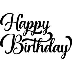 Happy Birthday