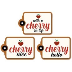 Tags Cherry Phrases Print Cut