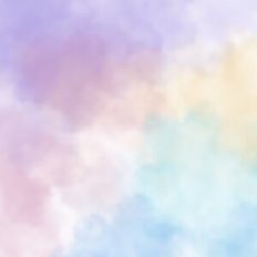 Rainbow Cloud Background Pattern