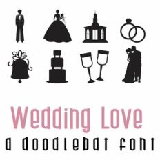 Wedding Love Doodlebat Font