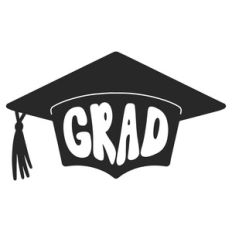 Retro Graduation Cap