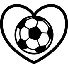 soccer heart