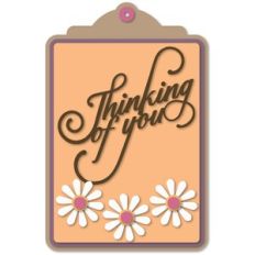 Tag Thinking of You Daisies Trio
