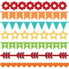 banners set of 7