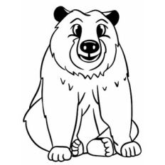 Bear Cartoon Character
