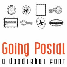 Going Postal Doodlebat Font