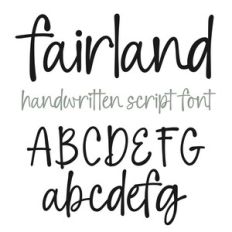 Fairyland Font