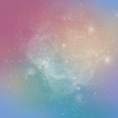 Rainbow Heavenly Starlit Sky Background Pattern