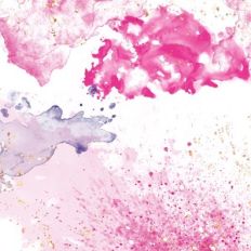 Pink and Purple Watercolour Background Pattern