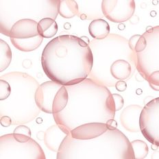 Pink Bubbles Background Pattern