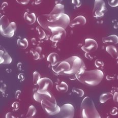 Mystical Underwater Bubbles Background Pattern
