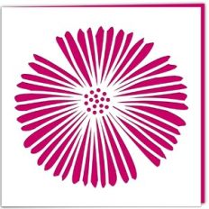 Cosmos Flower Card