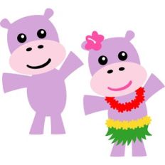 summer hippos