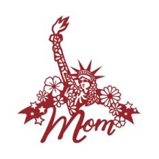 Patriotic mom