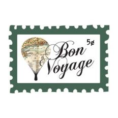 Bon Voyage Stamp