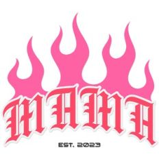 Mama Gothic Fire Logo