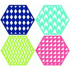 pattern hexagons