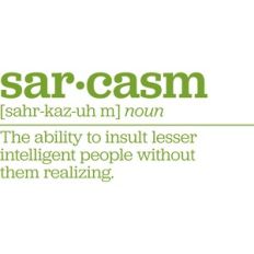 sarcasm definition
