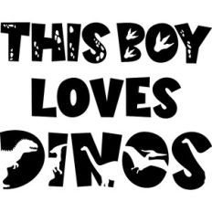 This Boy Loves Dinos