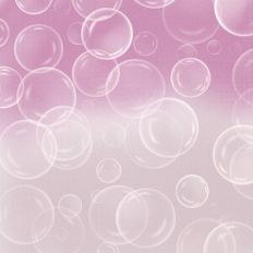 Pink Ombre Bubbles Background Pattern