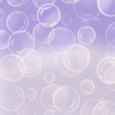 Lilac Ombre Bubbles Background Pattern