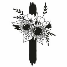 Floral Cross