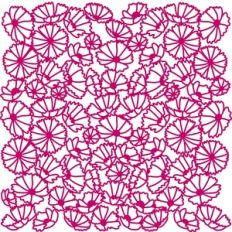 Cosmos Flower Page Background Overlay