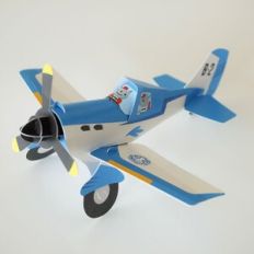 Blue bird plane