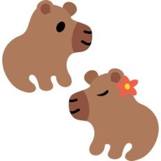 cute capybaras