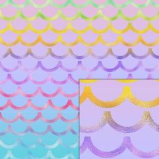 gradient mermaid scales pattern