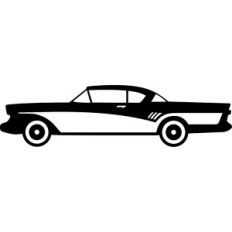 old car silhouette