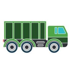 TRANSPORT TRUCK, DUMP TRUCK, GARBAGE TRUCK