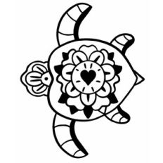 Mandala Turtle