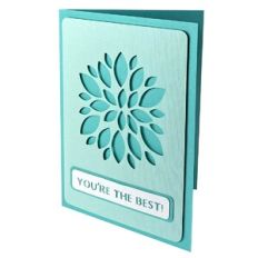 You’re the Best Stencil Card