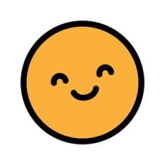 Cute smiley face