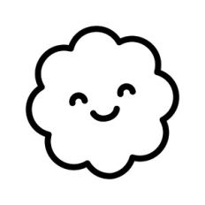 Cute smiley face