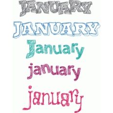 january sketch