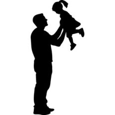 Dad Silhouette