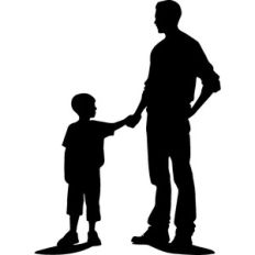 Dad Silhouette